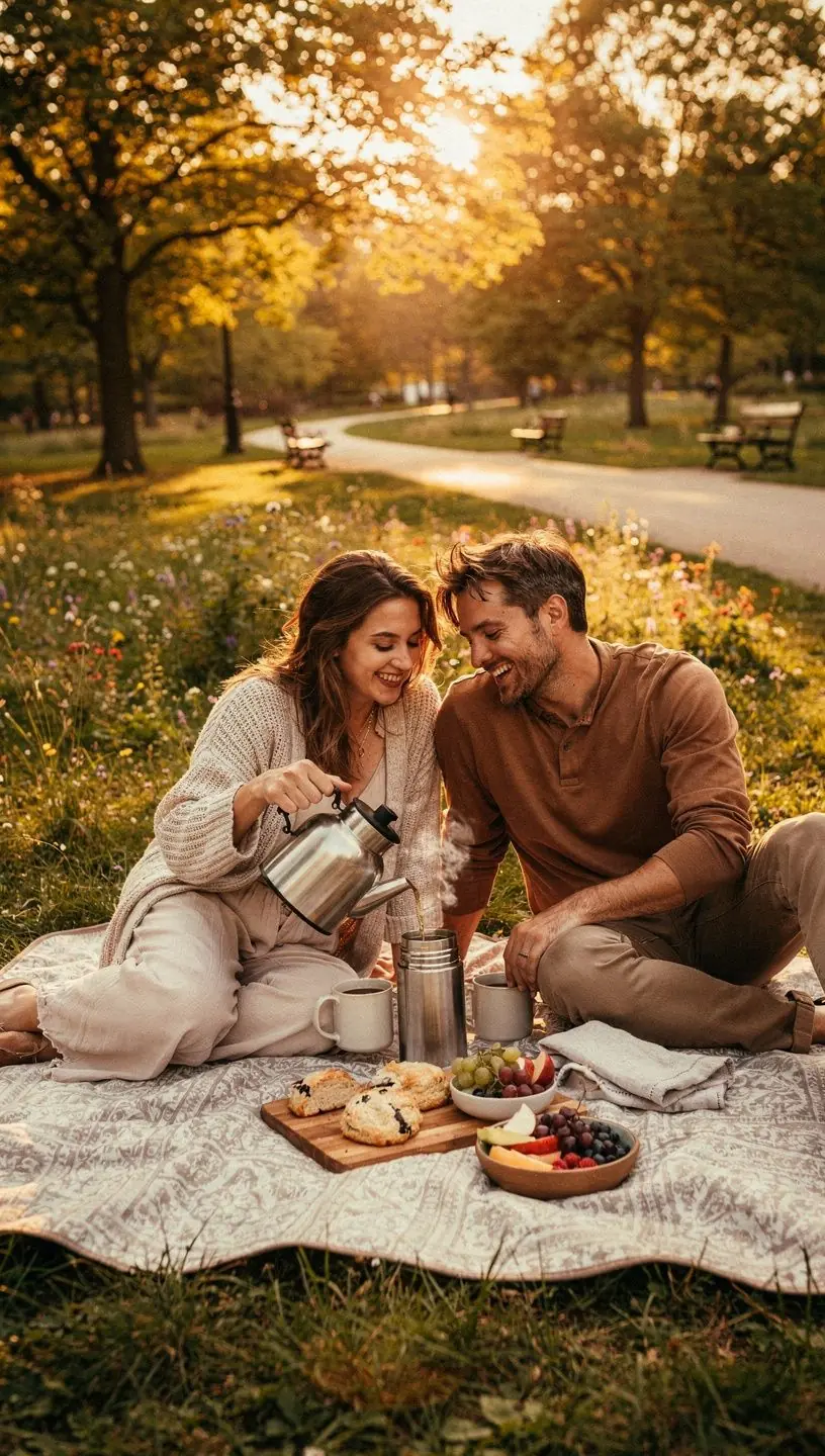 Ramus rytas su arbatos puodeliu, saulės spinduliai apšviečia kambario kampą, perteikiantys šilumą ir atsipalaidavimą.