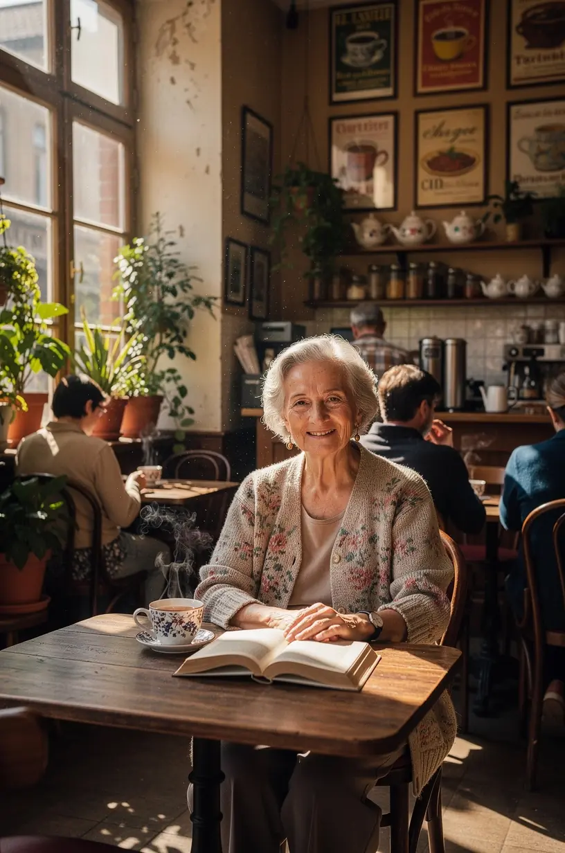 Artimas vaizdas į garuojančią žolelių arbatą, kuri atspindi švelnų tonizuojantį poveikį organizmui.
