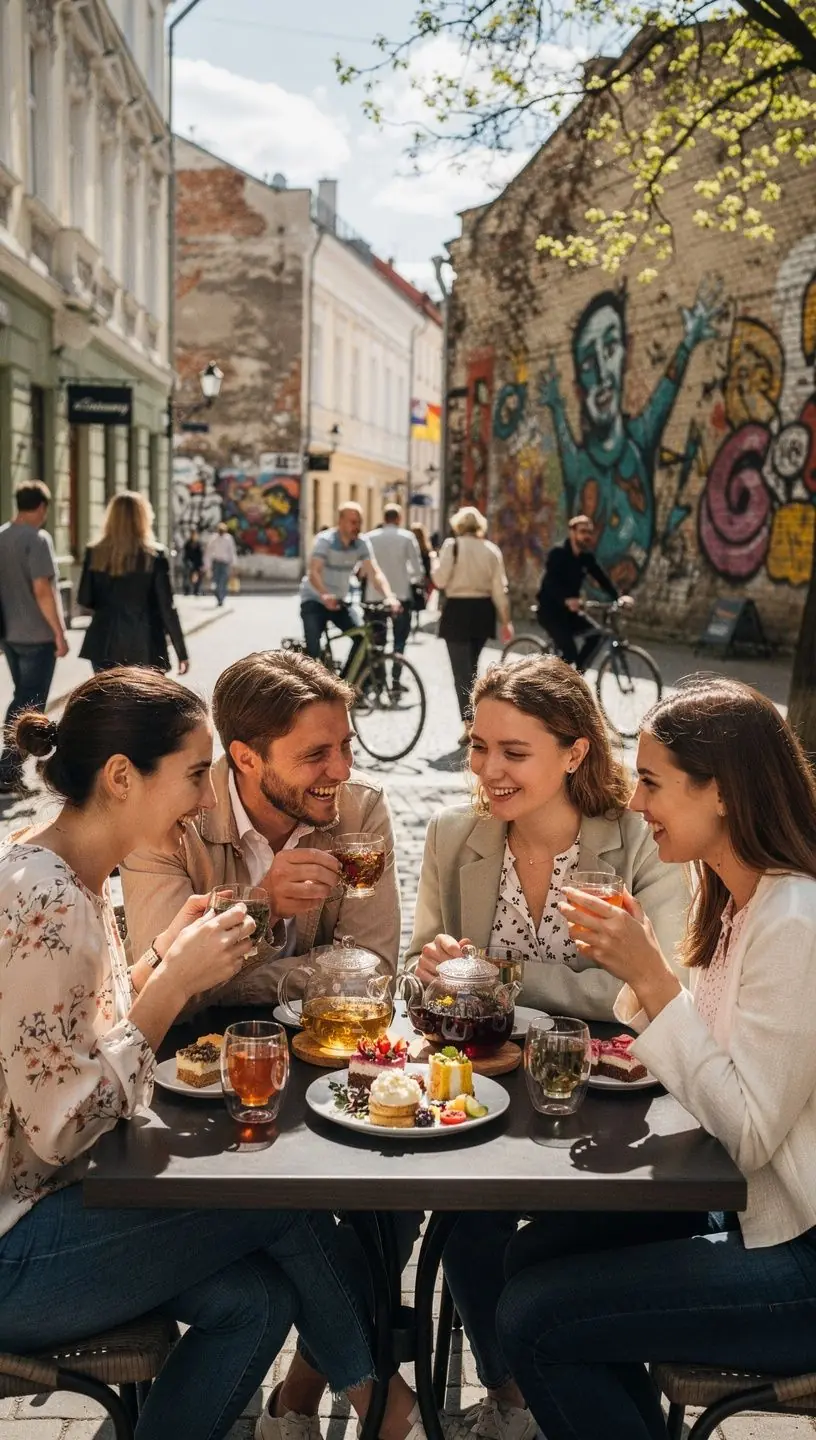 Šilta žolelių arbata puodelyje ant medinio stalo, pabrėžianti kasdienį komfortą ir natūralų tonizavimą.